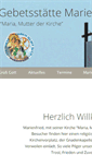 Mobile Screenshot of marienfried.de